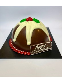 Dome Christmas Pudding Smashcake