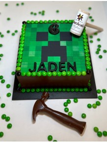 Minecraft Creeper Smashcake