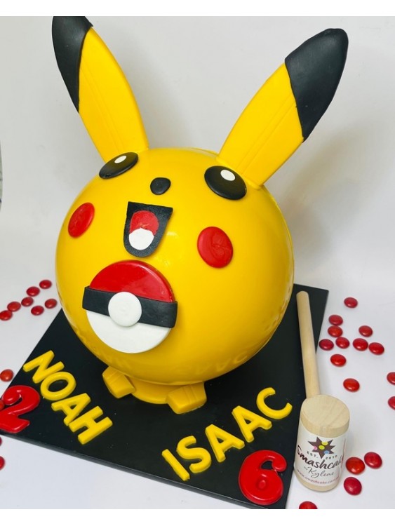 Pikachu Pokemon Smashcake 
