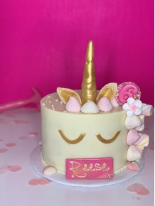 Unicorn Smashcake (Pastel & Gold)