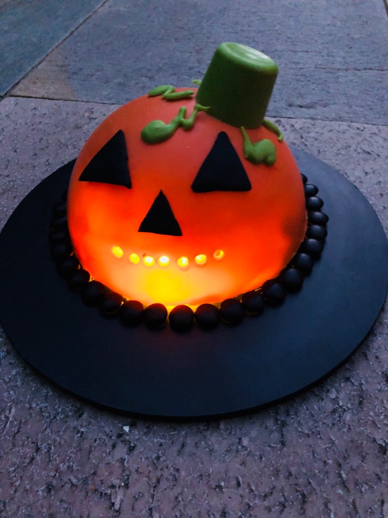 Halloween Glow in the Dark Pumpkin!